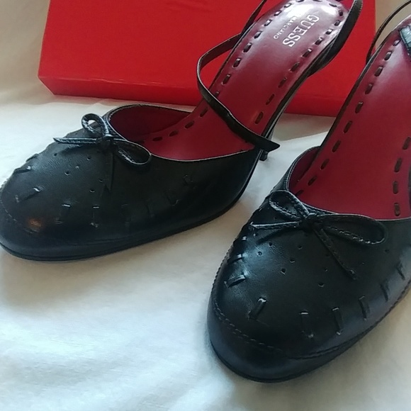Guess black leather Marni pumps - Picture 5 of 5
